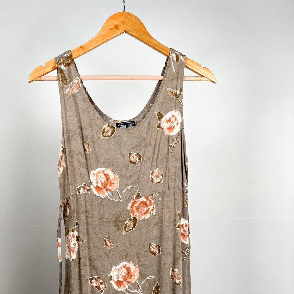 Rolling Over Silk Long Dress